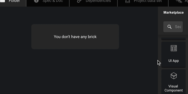 Create a UI App