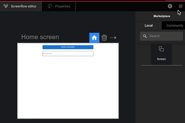 Run a UI App