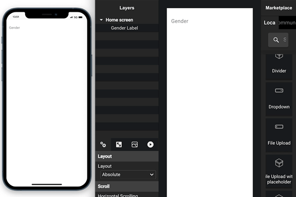 Adding a Dropdown